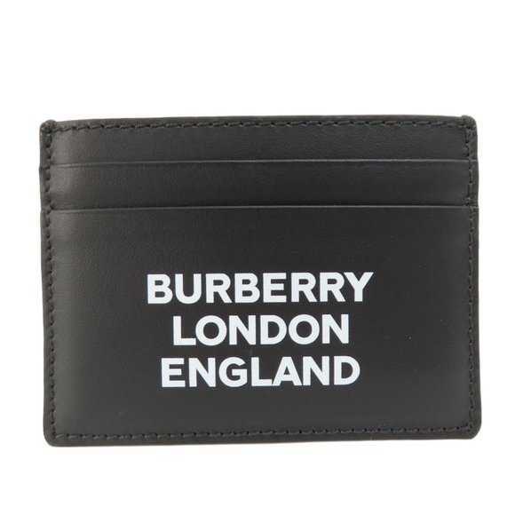 Burberry Business Card Holder/Card Case Leather Women's - Picture 1 of 10